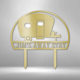 Camper Yard Monogram - Steel Sign