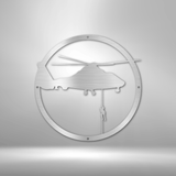 Helicopter Drop - Steel Sign