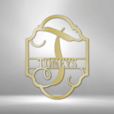 Family Name Plaque - Steel Sign