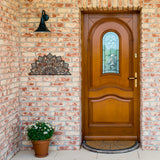 Mandala Semicircle Metal Wall Art