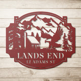 Mountain House Metal Sign