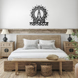 Namaste Metal Wall Art