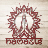 Namaste Metal Wall Art