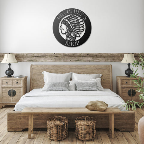 Native Chief Monogram