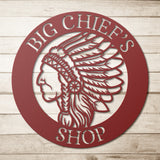 Native Chief Monogram