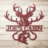 Outdoorsman Metal Wall Art