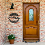 Personalized Anniversary Metal Wall Art