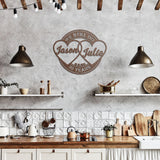 Personalized Anniversary Metal Wall Art
