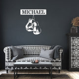 Personalized Boxer Metal Sign