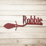 Personalized Broomstick Metal Art