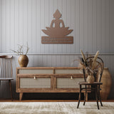 Personalized Buddha Metal Wall Art
