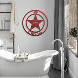 Personalized Star Metal Wall Art