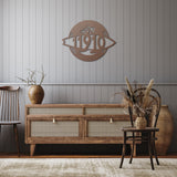 Personalized Surfboard Metal Wall Art