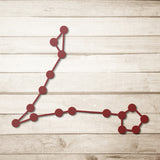 Pisces Constellation Metal Wall Art