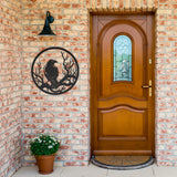 Raven Metal Wall Art