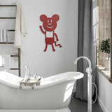 Rob The Mouse Metal Wall Art