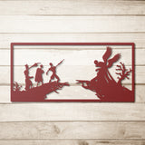 The Tale of the Three Brothers Metal Wall Art