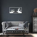 The Tale of the Three Brothers Metal Wall Art