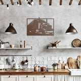 Truck Metal Wall Art