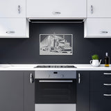 Truck Metal Wall Art