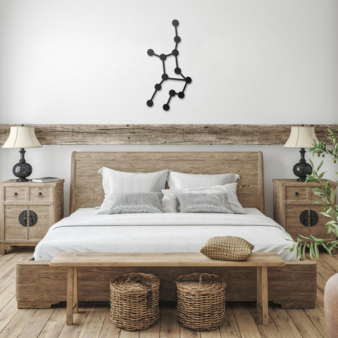 Virgo Constellation Metal Wall Art