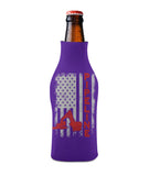 Pipeline US Flag Excavator Bottle Sleeve
