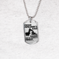 Proud Pipeliner's Dad - SILVER/GOLD Dog Tags!