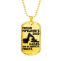 Proud Pipeliner's Dad - SILVER/GOLD Dog Tags!