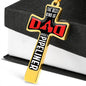 The Best Kind Of Dad Raises A Pipeliner Cross Pendant Necklace