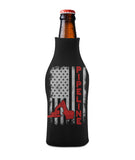 Pipeline US Flag Excavator Bottle Sleeve