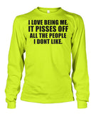 I Love Being Me Unisex Long Sleeve