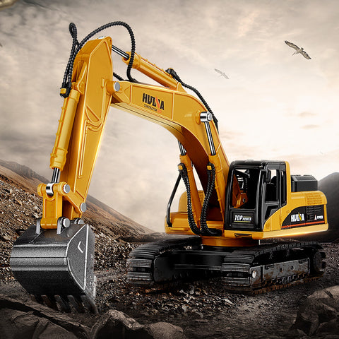 1:50 Alloy Excavator Demolition Truck Toys